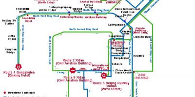 Karte von Shenzhen bus