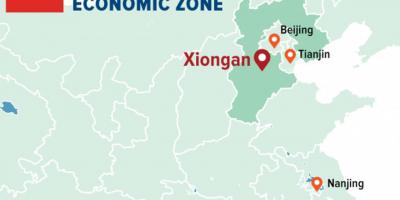 Karte von Shenzhen speziellen ökonomischen zone