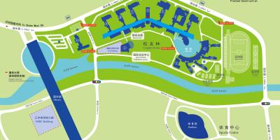 Karte von Shenzhen university